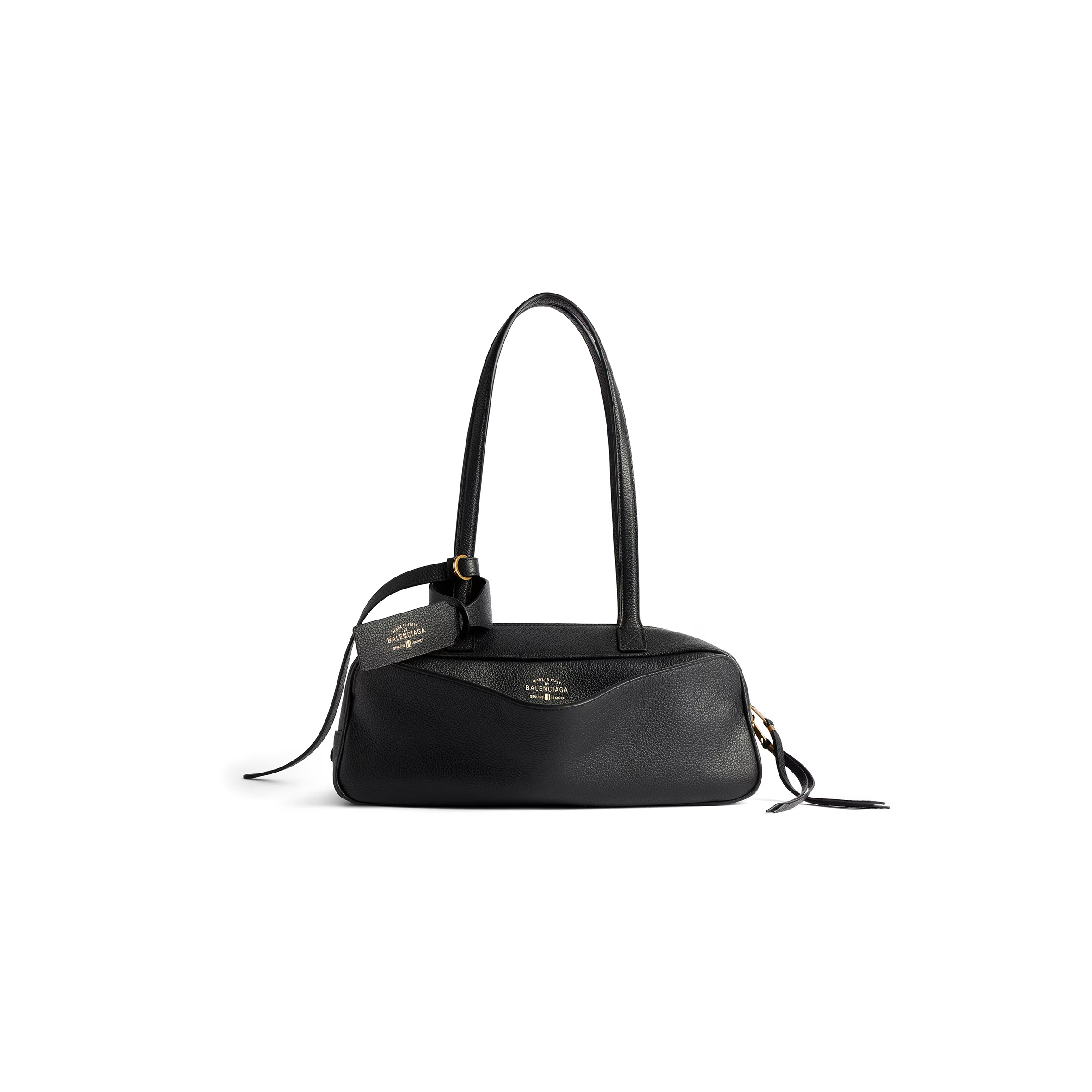 Ba*len*cia*ga women''s carrie bowling bag small in black 8329202abnq1000 (30.9*11.9*11.9cm)